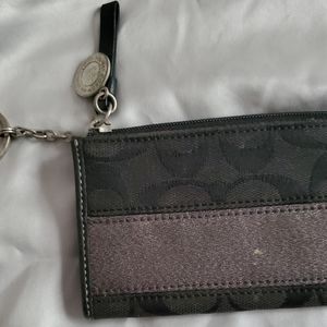 Coach money & card holder